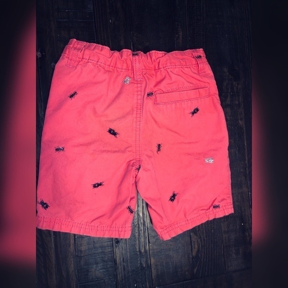 Carters Bug Shorts Coral Pink 5 - Picture 2 of 2